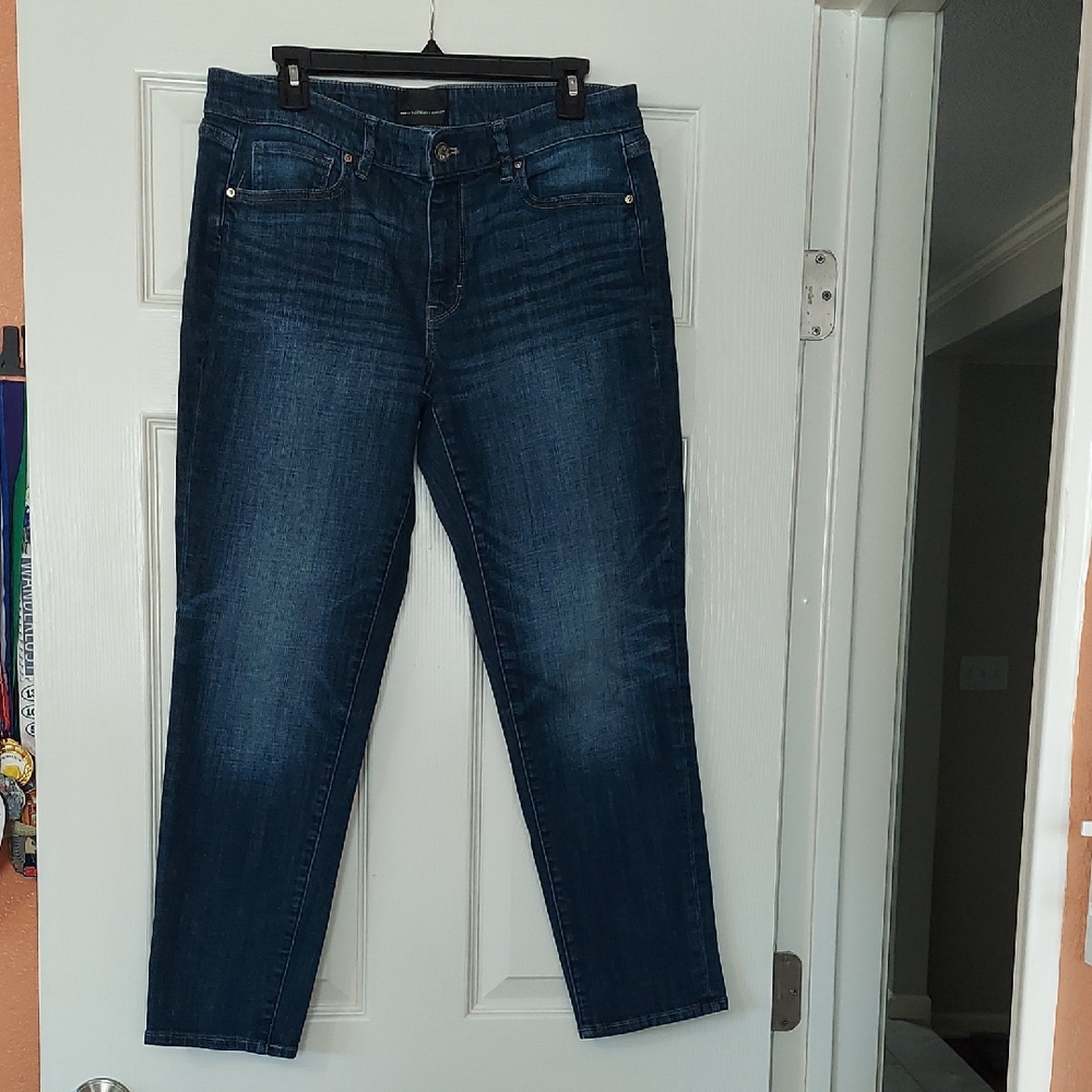 White House Black Market Dark Blue Slim Jeans